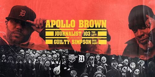 Apollo Brown + Guilty Simpson \/\/ Parkteatret \/\/ L\u00f8r. 11.04