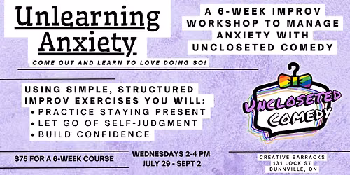 Unlearning Anxiety Hamilton