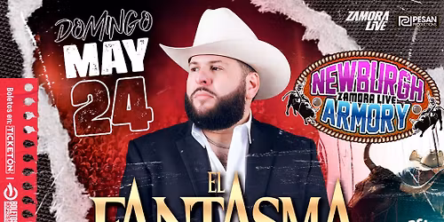 EL FANTASMA EN NEWBURGH ARMORY S\u00daPER JARIPEO BAILE