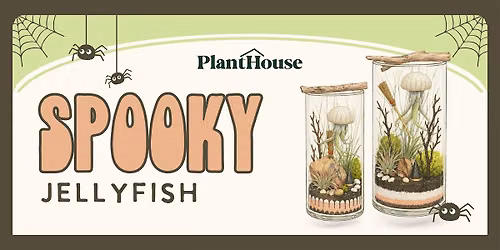 Spooky Jellyfish Terrarium Workshop