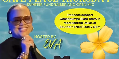 Safe Place Thursday: Summer Fundraiser & Open Mic