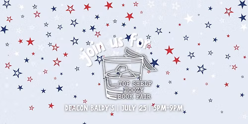 Top Shelf Boozy Book Fair