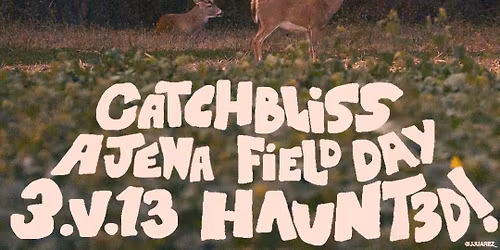 CATCHBLISS w\/ AJENA, FIELD DAY, HAUNT3D & 3.V.13 at The Milestone on Friday the 13th of March 2026