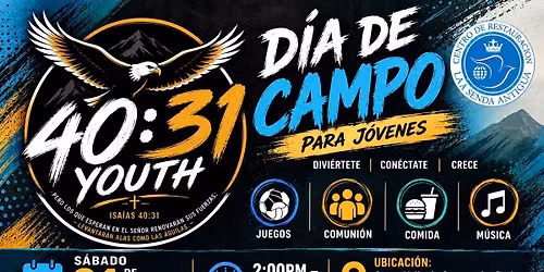 \ud83e\udd85 40:31 Youth invites FIELD DAY! \ud83c\udfd0\u26bd\ufe0f\ud83c\udfb6
