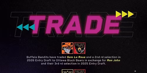 Buffalo Bandits vs. Ottawa Blackbears