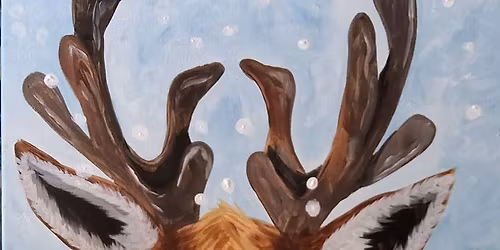 Paint and Sip Event: Sassy Reindeer