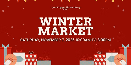 Lynn Fripps Elementary Winter Market
