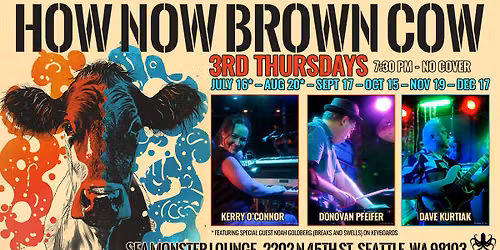 3rd Thursdays @ The Sea Monster Lounge 
