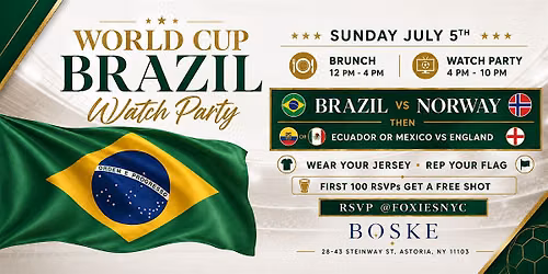 Round of 16 Watch Party: Jerseys, Flags & Brunch
