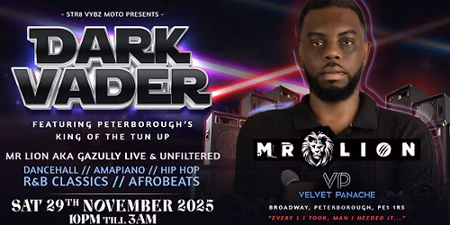 Dark Vader \u2013 Mr Lion aka Gazzully Live & Unfiltered