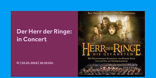 Herr der Ringe: in Concert | Barclays Arena Hamburg