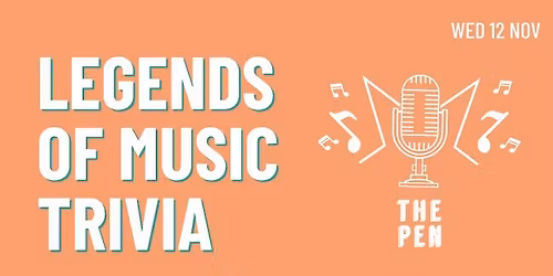 Legends of Music Quiz Night