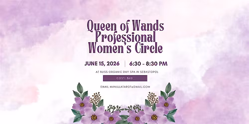 Queen of Wands Professional Women's Circle