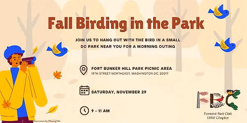 Fall Birding In the Park