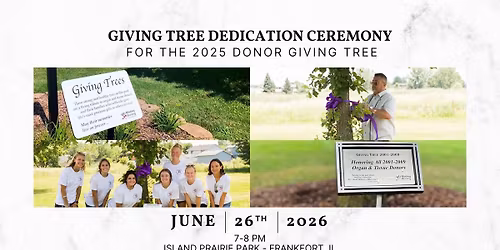 Giving Tree Dedication Ceremony 2026