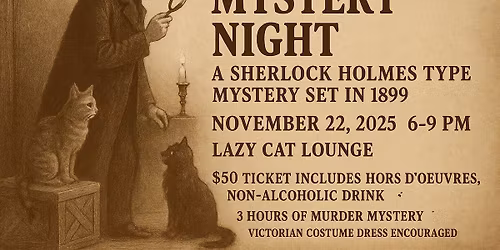 Murder Mystery Night!