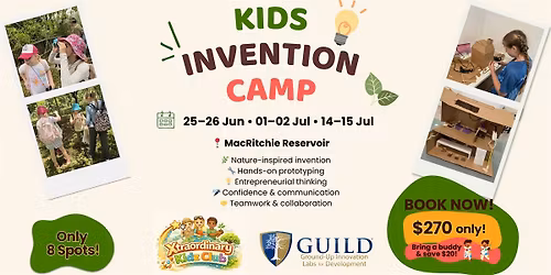 Kids Invention Camp: Biomimicry & Entrepreneurship with Nature