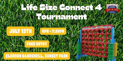 Life Size Connect Four Tournament