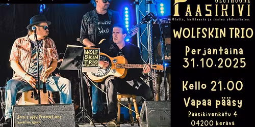 Wolfskin Trio @ Oluthuone Paasikivi