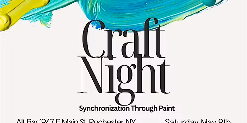 Date Night Craft Night: Synchronized Painting
