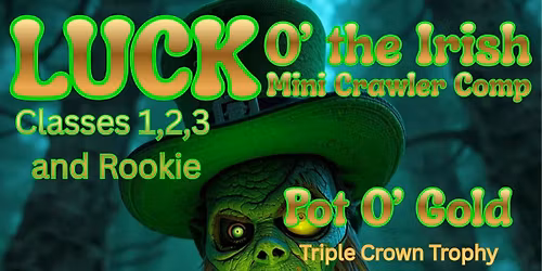 Luck O' the Irish Mini Crawler Comp