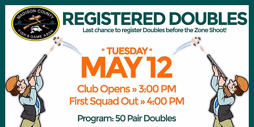 Registered Doubles \u2014 2026