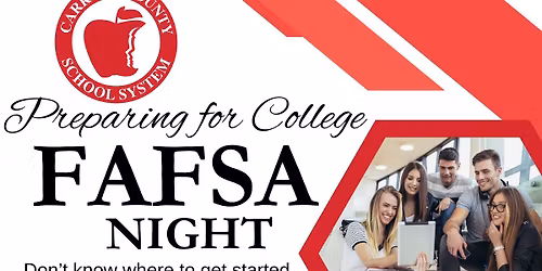 FAFSA Night ~ Preparing for College