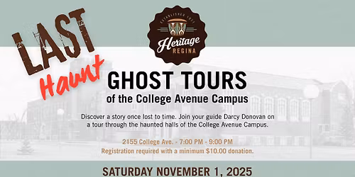 Ghost Tours of the College Avenue Campus