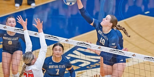 Parking Eastern Washington Eagles at Montana State Bobcats Womens Volleyball