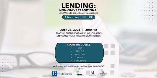 Lending: Non-QM vs. Traditional