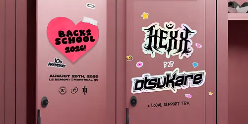 Back2School 2026: HEXX [US] b2b OTSUKARE [US] + more