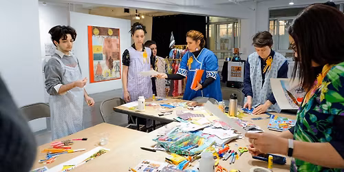 Stitching Stories: A Bata Project Collage Workshop with Leenda Bonilla