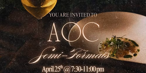 AOC Semi Formal 2026