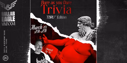 Bare as You Dare Trivia with AJ Motley