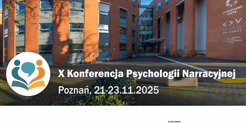X Konferencja Psychologii Narracyjnej