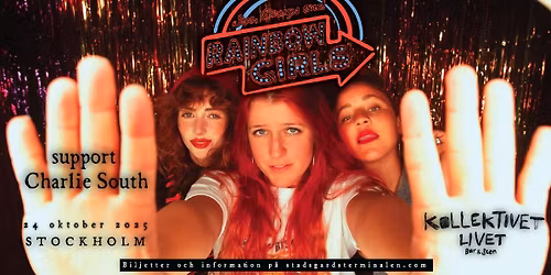Rainbow Girls + Charlie South | Live p\u00e5 Kollektivet Livet Bar & Scen, Stockholm