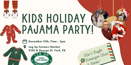 Kids Holiday Pajama Party