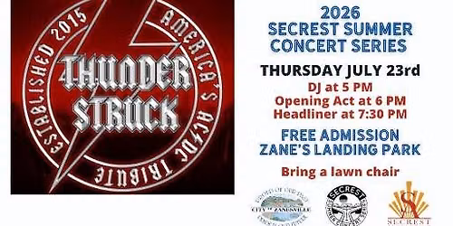 '26 Secrest Summer Concert Series | Thunderstruck