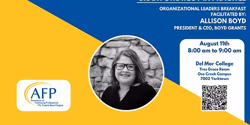 Organizational Leaders Breakfast: Grant Strategy in Practice 