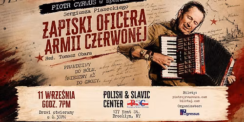 PIOTR CYRWUS w \u201eZAPISKI OFICERA ARMII CZERWONEJ"