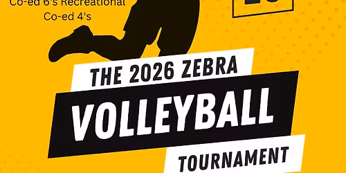 2026 Zebra Volleyball Tournament