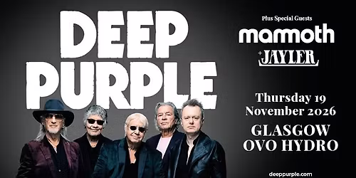 Jayler with Deep Purple and Mammoth