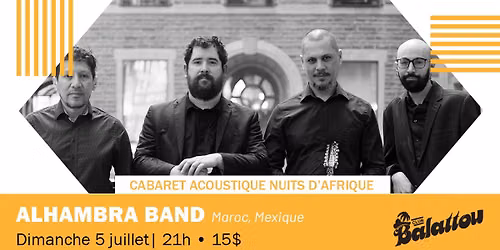 ALHAMBRA BAND | Cabaret Acoustique Nuits d'Afrique