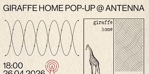 Giraffe Home Pop-Up & Antenna