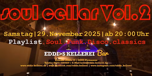 SOUL CELLAR Vol. 2 - back to the groove!