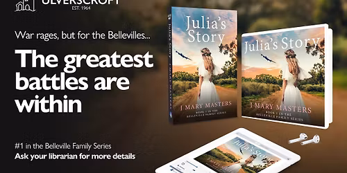 Author Talk with J Mary Masters @ Gladstone City Library