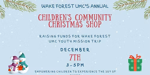 Children's Community Christmas Shop