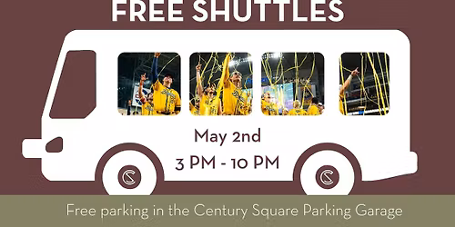 Banana Ball Game Day Shuttle from Century Square \ud83c\udf4c