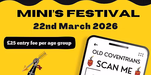 Old Coventrians Mini\u2019s Festival 