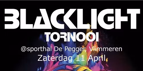 Blacklight tornooi Volley Noorderkempen